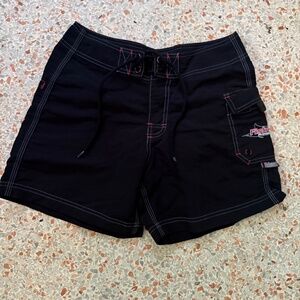 Fishworks black, mini board shorts